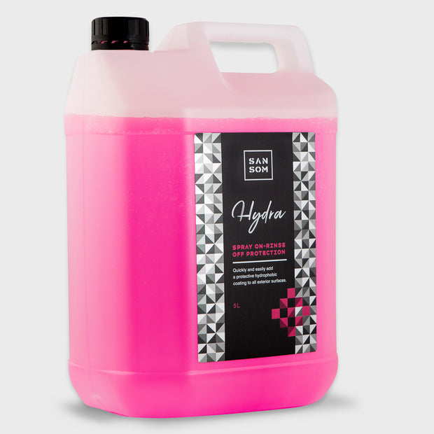 Hydra spray on-rinse off protection 5L grey background