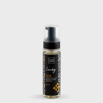 Lucky Leather Cleaner 250ml grey background