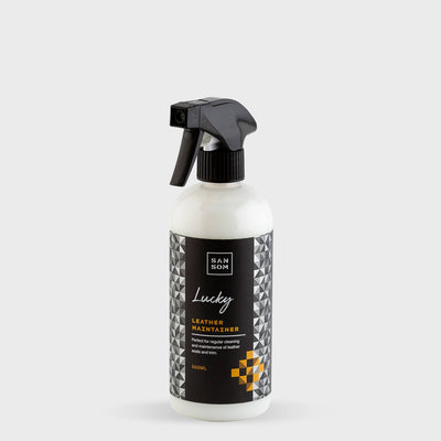 Lucky Leather Maintainer 500ml grey background